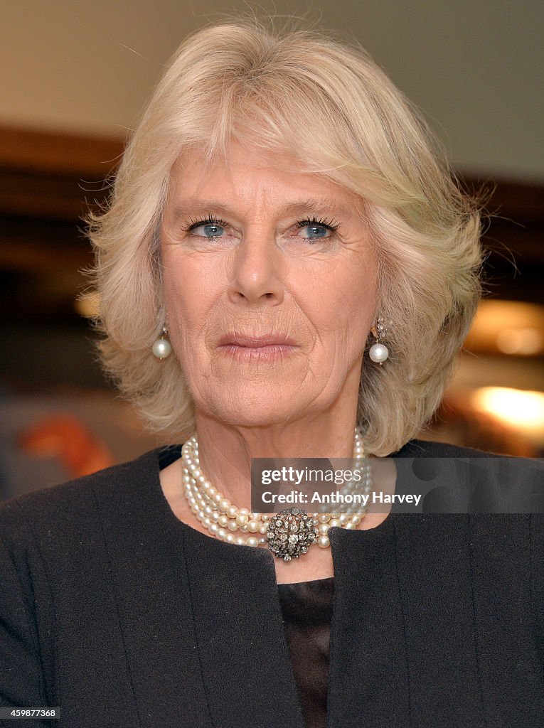 Duchess Of Cornwall Opens The Fine Cell Work Pop-Up Shop At Fortnum And Mason