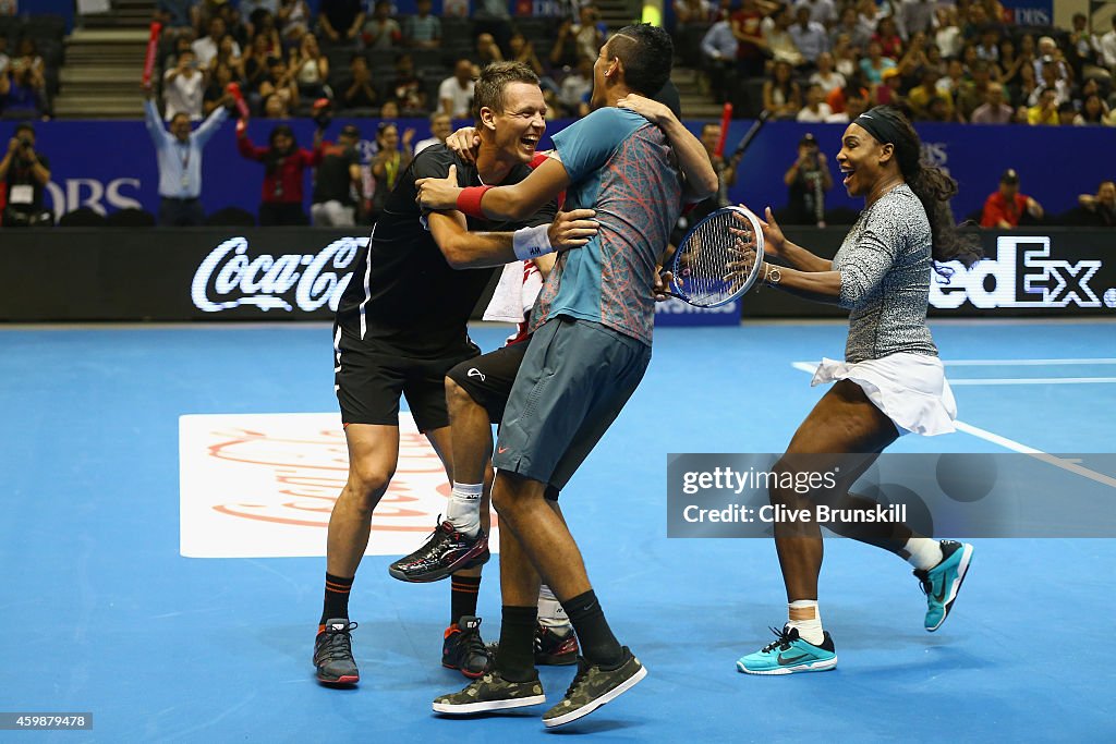 Coca-Cola International Premier Tennis League - Singapore: Day Two