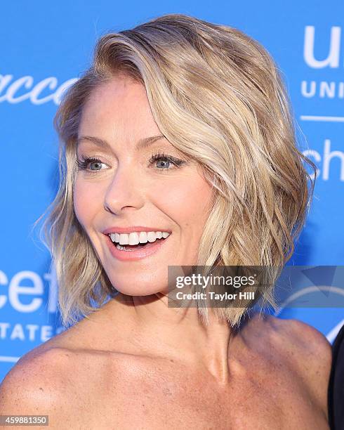 Kelly Ripa attends the 10th Annual UNICEF Snowflake Ball at Cipriani Wall Street on December 2, 2014 in New York City.