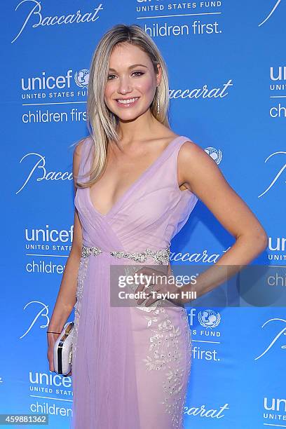 Actress Katrina Bowden attends the 10th Annual UNICEF Snowflake Ball at Cipriani Wall Street on December 2, 2014 in New York City.