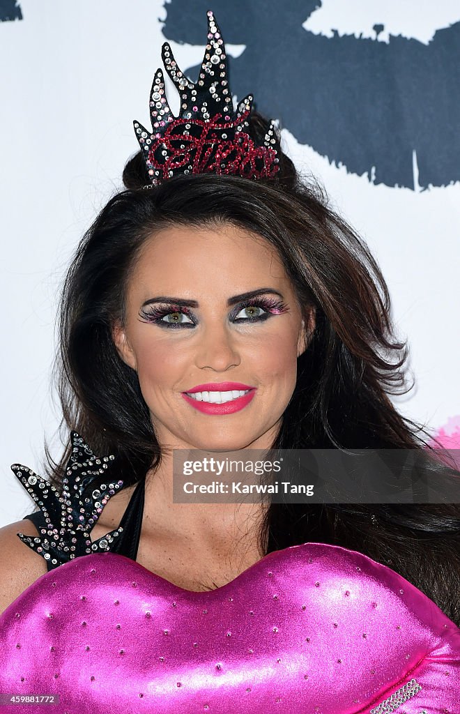 Katie Price Launches Her New Fragrance 'Kissable Fierce'