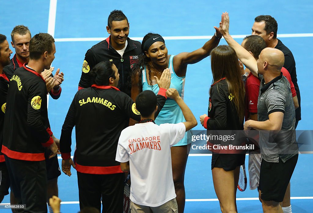 Coca-Cola International Premier Tennis League - Singapore: Day Two