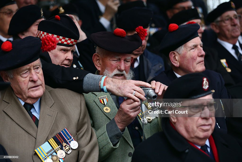 Unveiling Ceremony Of London's First Public Memorial To The Korean War