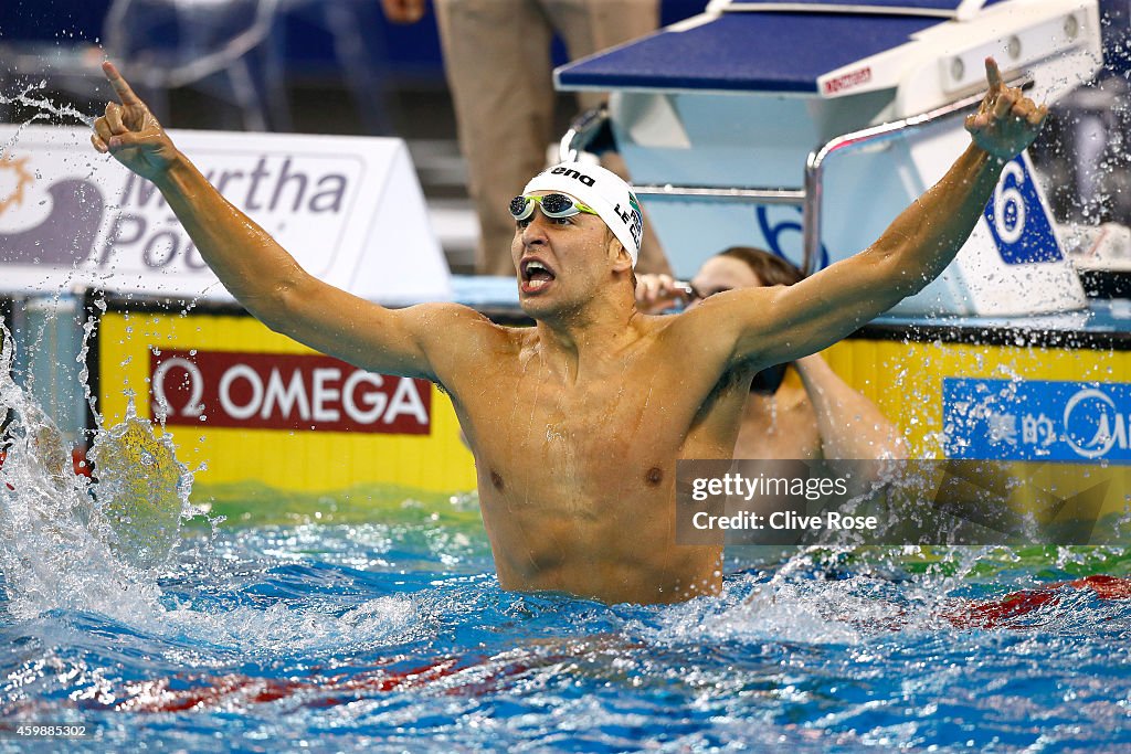 12th FINA World Swimming Championships (25m) - Day One