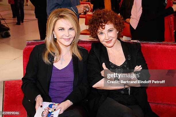 Nathalie Rheims presents her book, "Le Pere-Lachaise, jardin des ombres..." and Actress, writer and strip cartoon autor Marlene Jobert presents the...