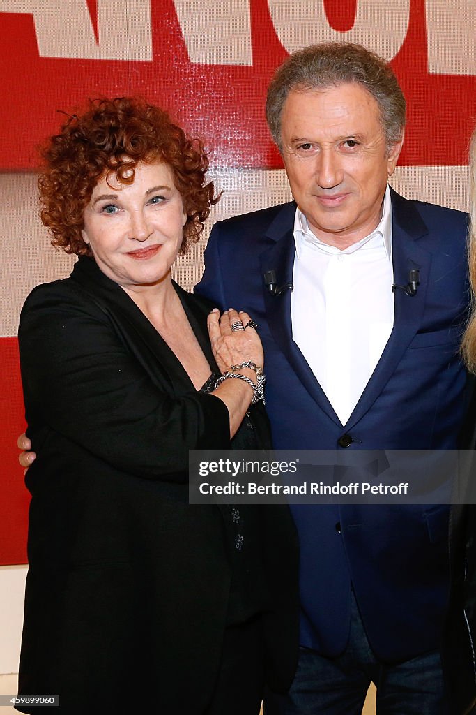 'Vivement Dimanche' French TV Show At Pavillon Gabriel In Paris