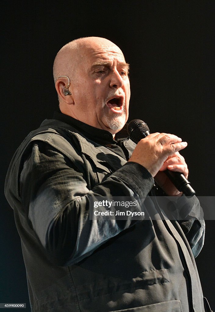Peter Gabriel Peforms At Wembley Arena