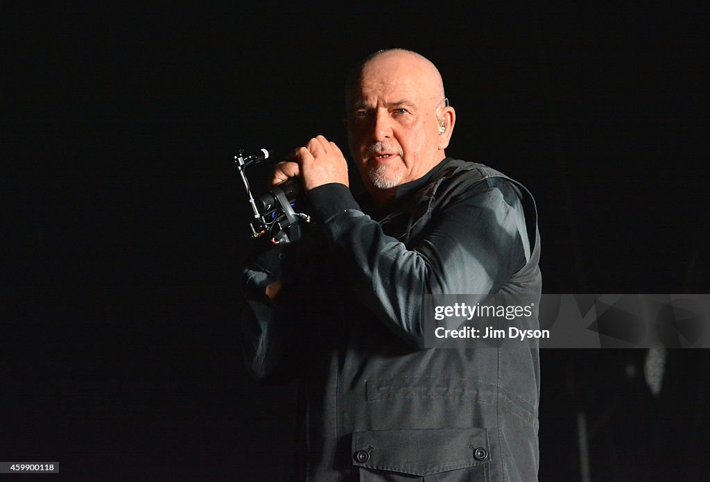 Peter Gabriel Peforms At Wembley Arena