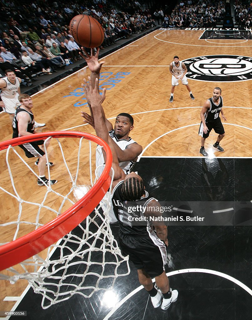 San Antonio Spurs v Brooklyn Nets