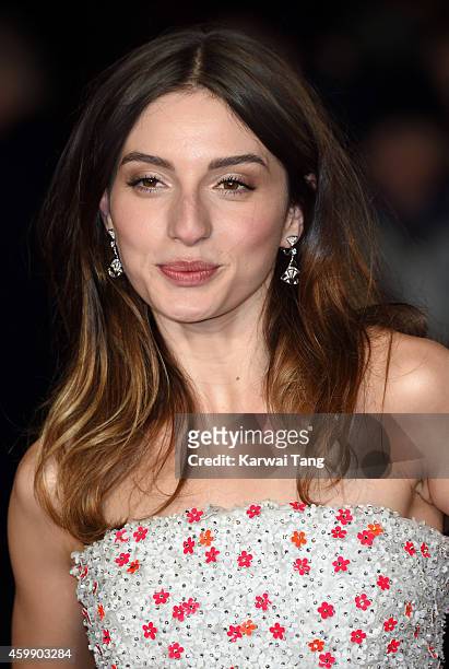 Maria Valverde attends the World Premiere of "Exodus Gods and Kings" at Odeon Leicester Square on December 3, 2014 in London, England.