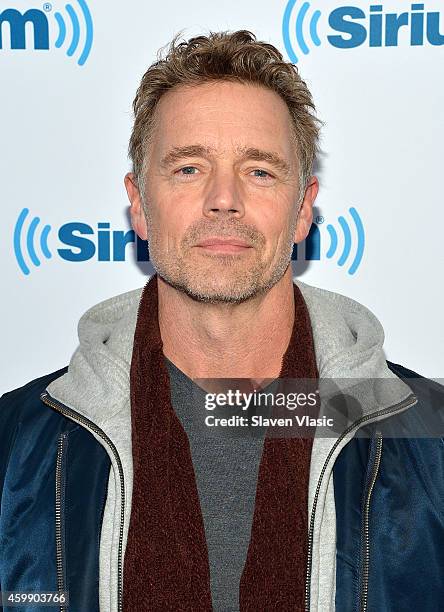 Actor/singer John Schneider visits SiriusXM Studios on December 3, 2014 in New York City.