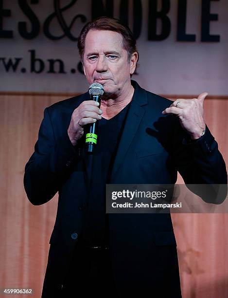 Tom Wopat performs at the signing of his cd "Home For Christmas" at Barnes & Noble, 86th & Lexington on December 3, 2014 in New York City.