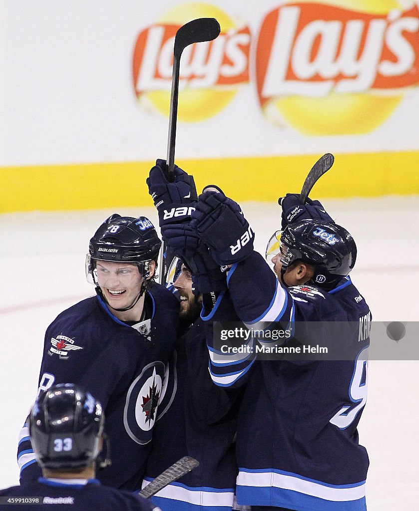 Edmonton Oilers v Winnipeg Jets