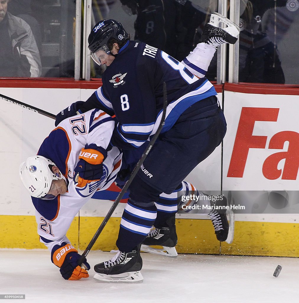 Edmonton Oilers v Winnipeg Jets