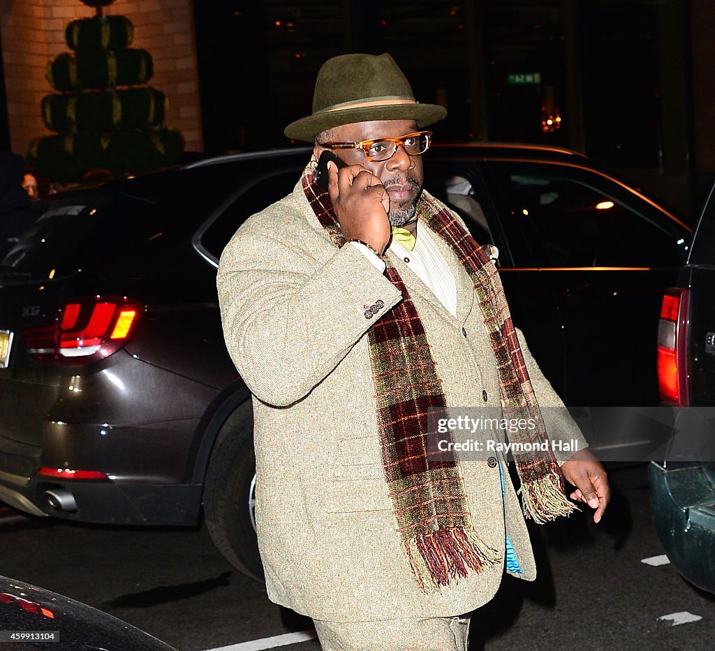 Celebrity Sightings In New York City - December 03, 2014