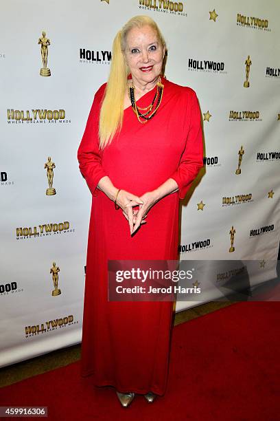 Sally Kirkland attends the premiere of 'Best Day Ever' at Laemmle's Music Hall Theatre on December 3, 2014 in Beverly Hills, California.