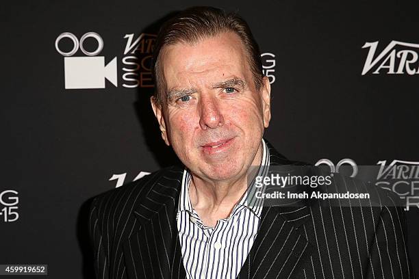Actor Timothy Spall attends the screening of 'Mr. Turner' during the 2014 Variety Screening Series at ArcLight Hollywood on December 3, 2014 in...
