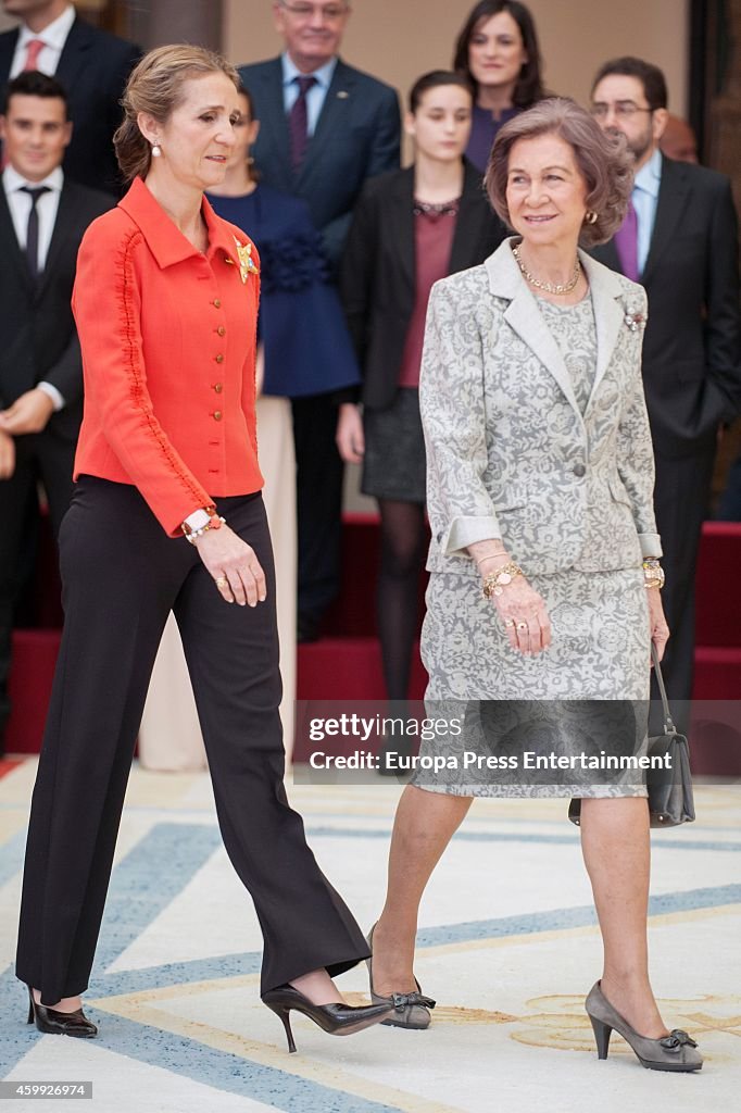 Spanish Royals attend National Sports Awards