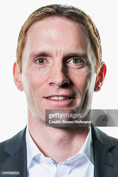 Andreas Schwinn, manager of 'Saarlaendischer Fussballverband', poses during DFB National Association General Manager - Photocall at DFB Headquarter...