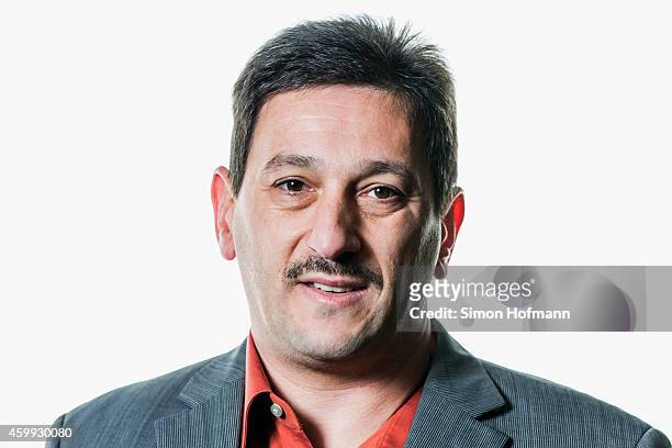 Michael Monath, manager of 'Suedwestdeutscher Fussballverband', poses during DFB National Association General Manager - Photocall at DFB Headquarter...