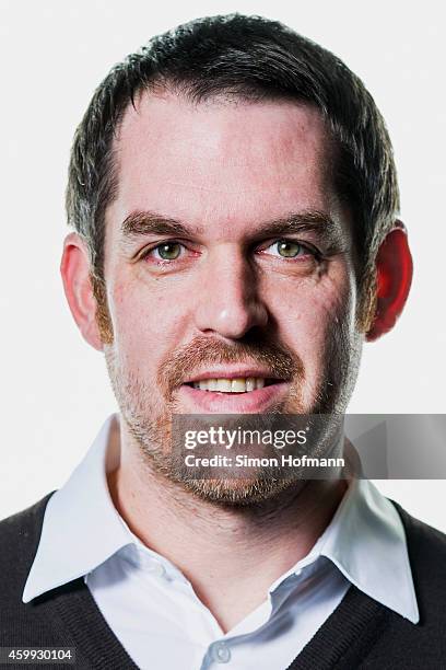 Stefan Lehmann, manager of 'Norddeutscher Fussball-Verband', poses during DFB National Association General Manager - Photocall at DFB Headquarter on...