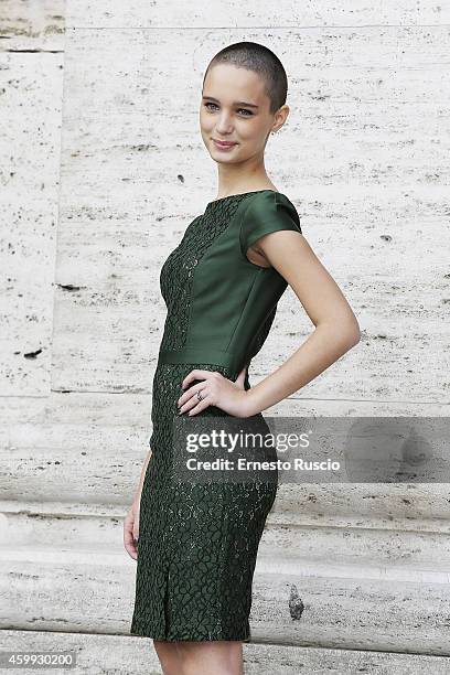 Denise Tantucci attends the 'Ma Tu Di Che Segno 6?' photocall at The Space Moderno on December 4, 2014 in Rome, Italy.