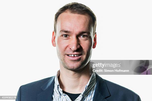 Bastian Dankert, manager of 'Landesfussballverband Mecklenburg-Vorpommern', poses during DFB National Association General Manager - Photocall at DFB...