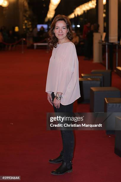 Mirjam Knickriem attends the 'Mein Mali' Book Presentation at Komische Oper on December 4, 2014 in Berlin.