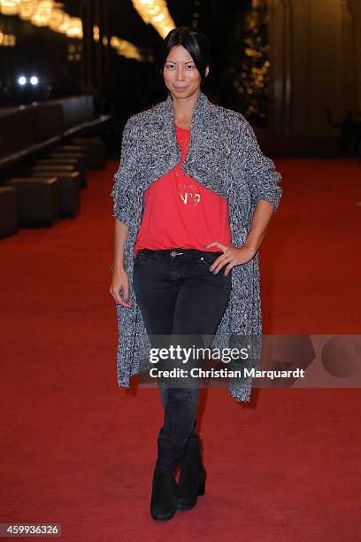 Minh-Khai Phan-Thi attends the 'Mein Mali' Book Presentation at Komische Oper on December 4, 2014 in Berlin. Photo by Christian Marquardt/Getty...