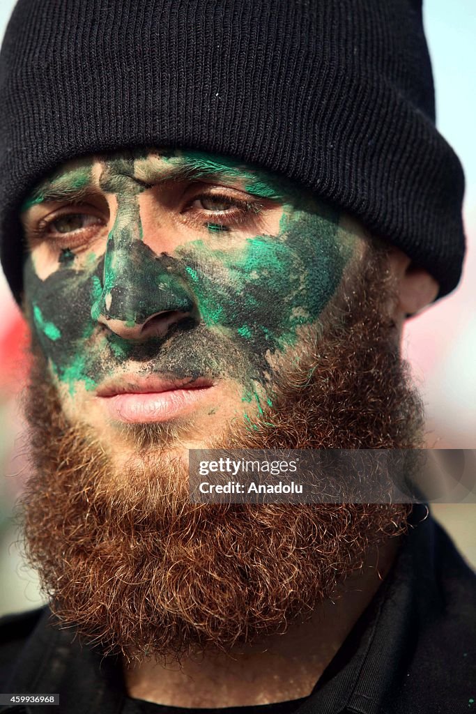 Military graduation ceremony in Gaza