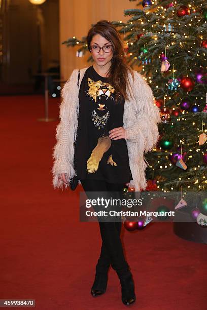 Anna-Julia Kapfelsberger attenda the 'Mein Mali' Book Presentation at Komische Oper on December 4, 2014 in Berlin.