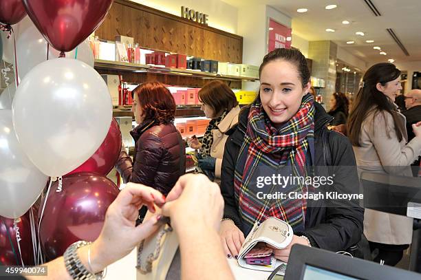 General view as Molton Brown opens it's new Grafton Street Flagship Store on December 4, 2014 in Dublin, Ireland.