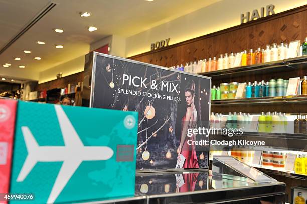 General view as Molton Brown opens it's new Grafton Street Flagship Store on December 4, 2014 in Dublin, Ireland.