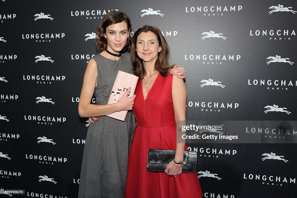 Longchamp - Elysees Lights On Party Boutique Launch - Photocall