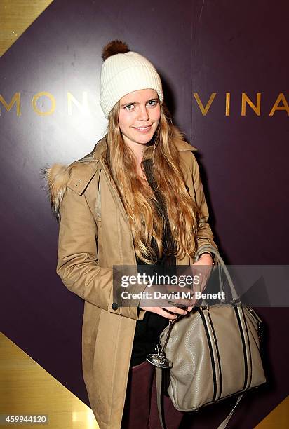 Katie Readman attends the Monica Vinader Flagship Store Opening on December 4, 2014 in London, England.