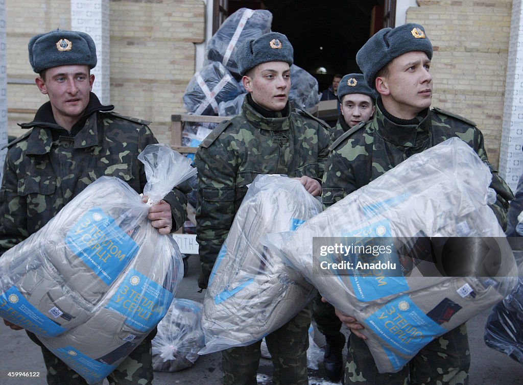 With warmth in one's heart campaign in Ukraine