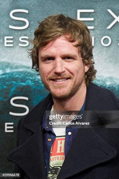 Alvaro de la Lama attends the "Exodus Gods and Kings" premiere at the Kinepolis cinema on December 4, 2014 in Madrid, Spain.