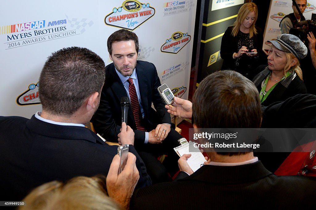 NASCAR NMPA Myers Brothers Awards - Media Availability