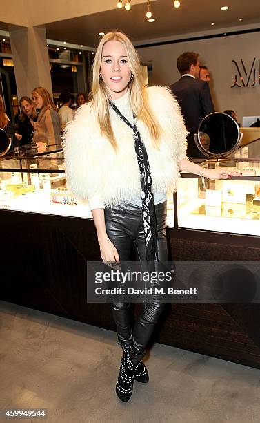 Mary Charteris attends the Monica Vinader Flagship Store Opening on December 4, 2014 in London, England.