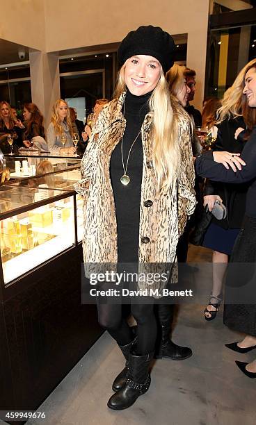 Florence Brudenell-Bruce attends the Monica Vinader Flagship Store Opening on December 4, 2014 in London, England.