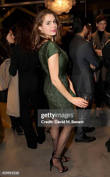 Genevieve Gaunt attends the Monica Vinader Flagship Store Opening on December 4, 2014 in London, England.