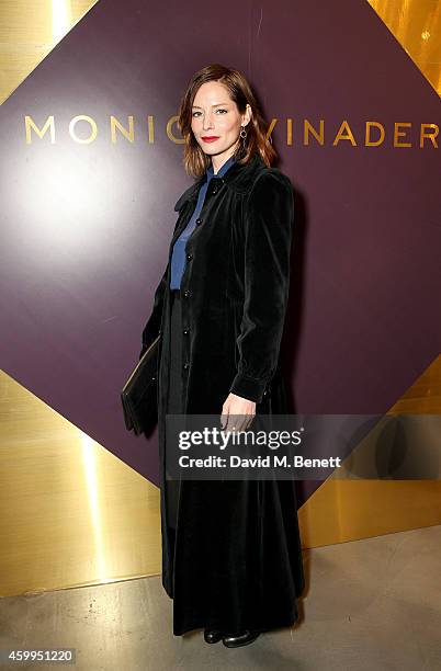 Sienna Guillory attends the Monica Vinader Flagship Store Opening on December 4, 2014 in London, England.