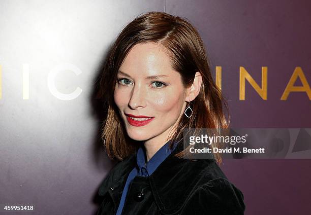 Sienna Guillory attends the Monica Vinader Flagship Store Opening on December 4, 2014 in London, England.