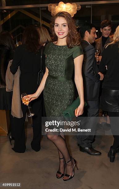 Genevieve Gaunt attends the Monica Vinader Flagship Store Opening on December 4, 2014 in London, England.