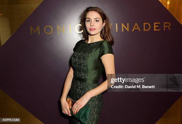 Genevieve Gaunt attends the Monica Vinader Flagship Store Opening on December 4, 2014 in London, England.
