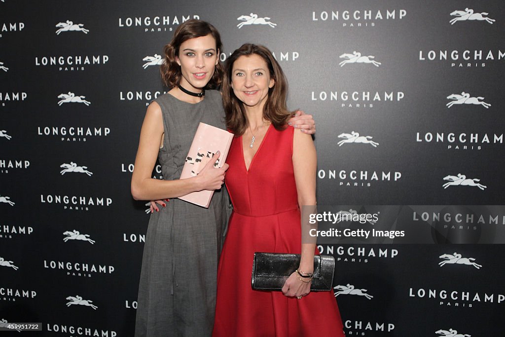 Longchamp - Elysees Lights On Party Boutique Launch - Photocall