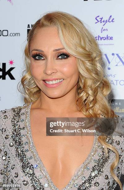 Ivenka Lukosiute attends a Night with Nick Ede in aid of Style For Stroke at Cafe KaiZen on December 4, 2014 in London, England.