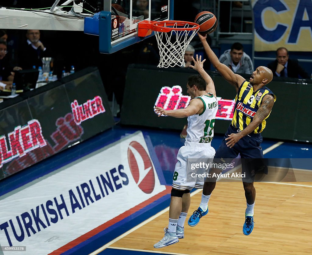 Fenerbahce Ulker Istanbul v Panathinaikos Athens  - Turkish Airlines Euroleague