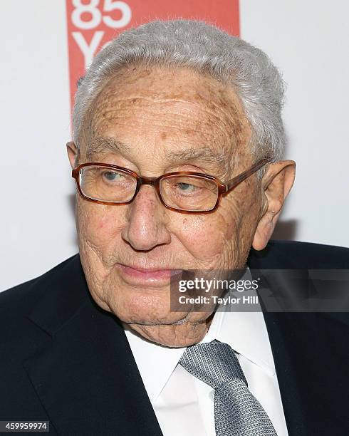 Former United States Secretary of State Henry A. Kissinger attends the Bloomberg Businessweek 85th Anniversary Celebration at the American Museum of...