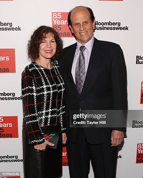 Lori Anne Milken and financier Michael Milken attend the Bloomberg Businessweek 85th Anniversary Celebration at the American Museum of Natural...